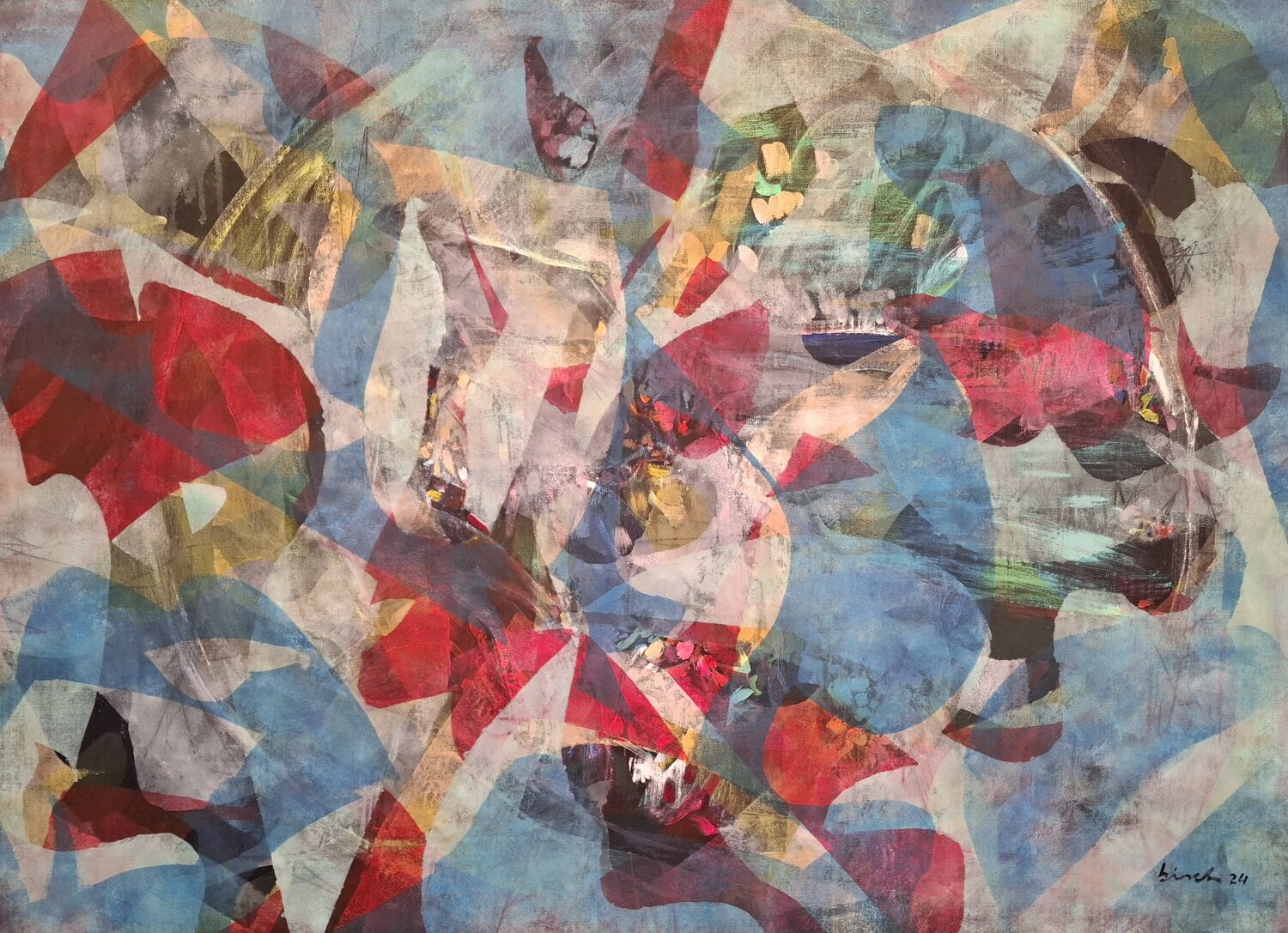 BARCO Erich Birchmeier Original painting for sale