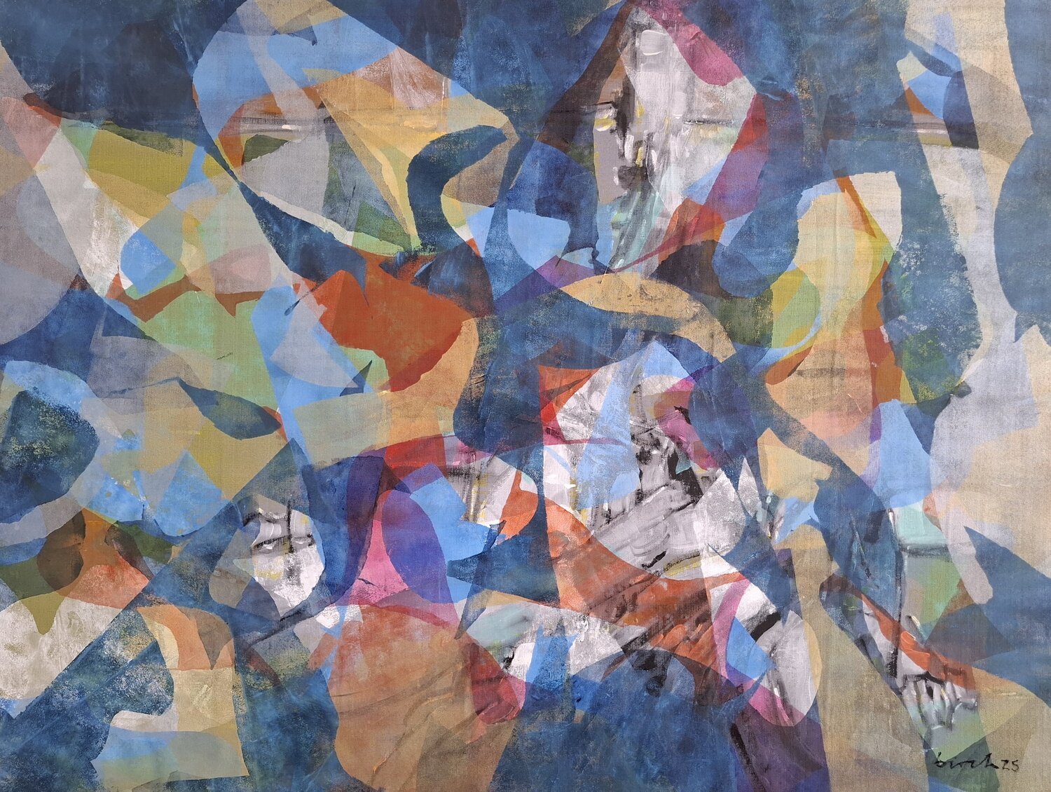 SUEÑO Erich Birchmeier Original painting for sale