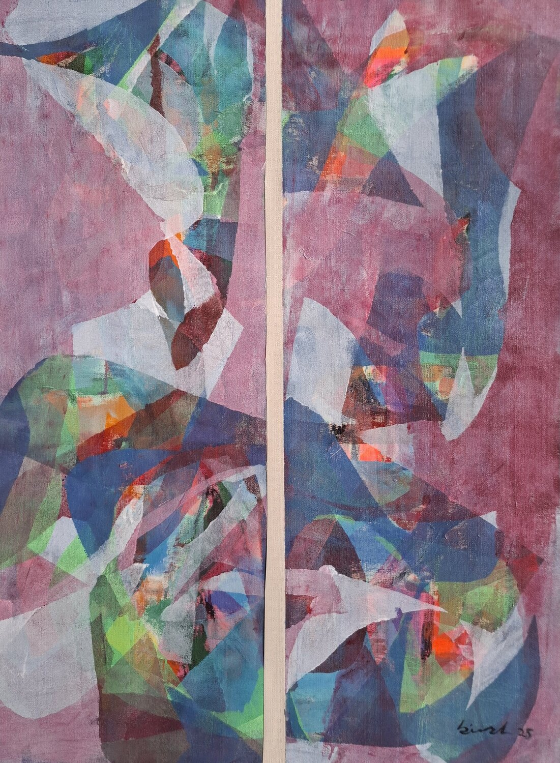 PERAL III Erich Birchmeier Original painting for sale