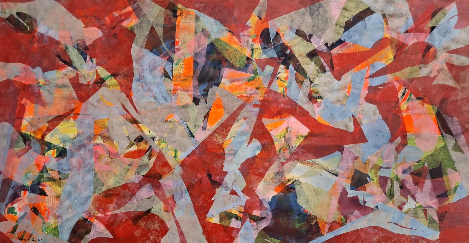 AFTER THE RAIN Erich Birchmeier Original painting for sale