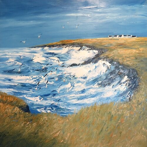 Calme plat von Michaël Lefèvre, Malerei kaufen auf Select