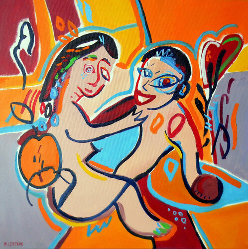 Ensemble by Michaël Lefèvre, Painting for Sale on Select
