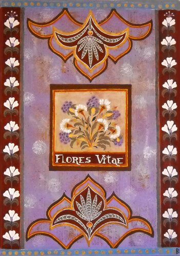 Flores Vitae by Berit Bredahl, Painting for Sale on Select