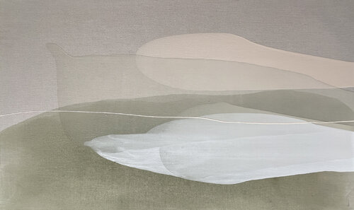 Printemps 09 by Vanessa Sylvain, Painting for Sale on Select