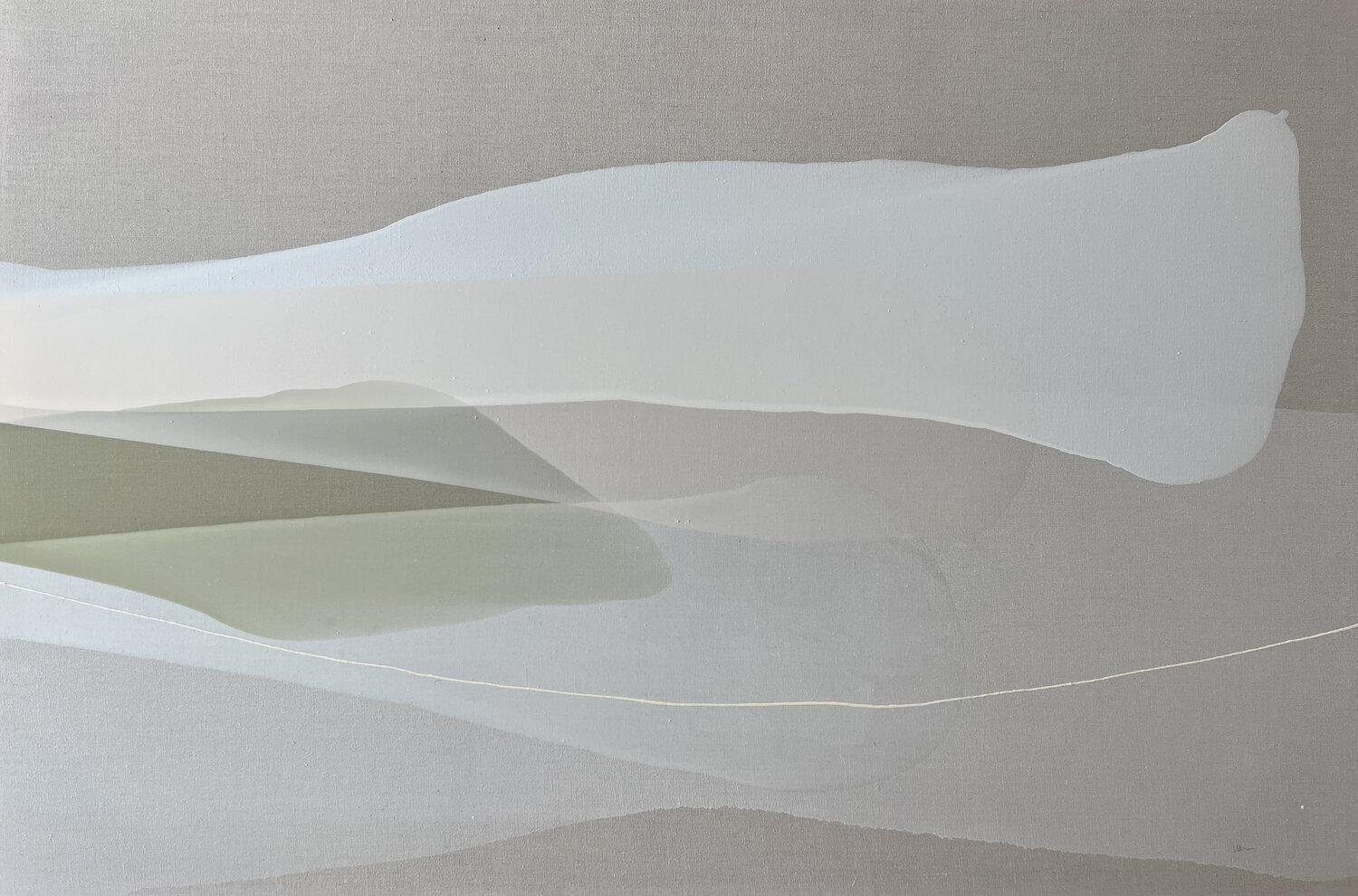 Printemps 13 Vanessa Sylvain Original painting for sale