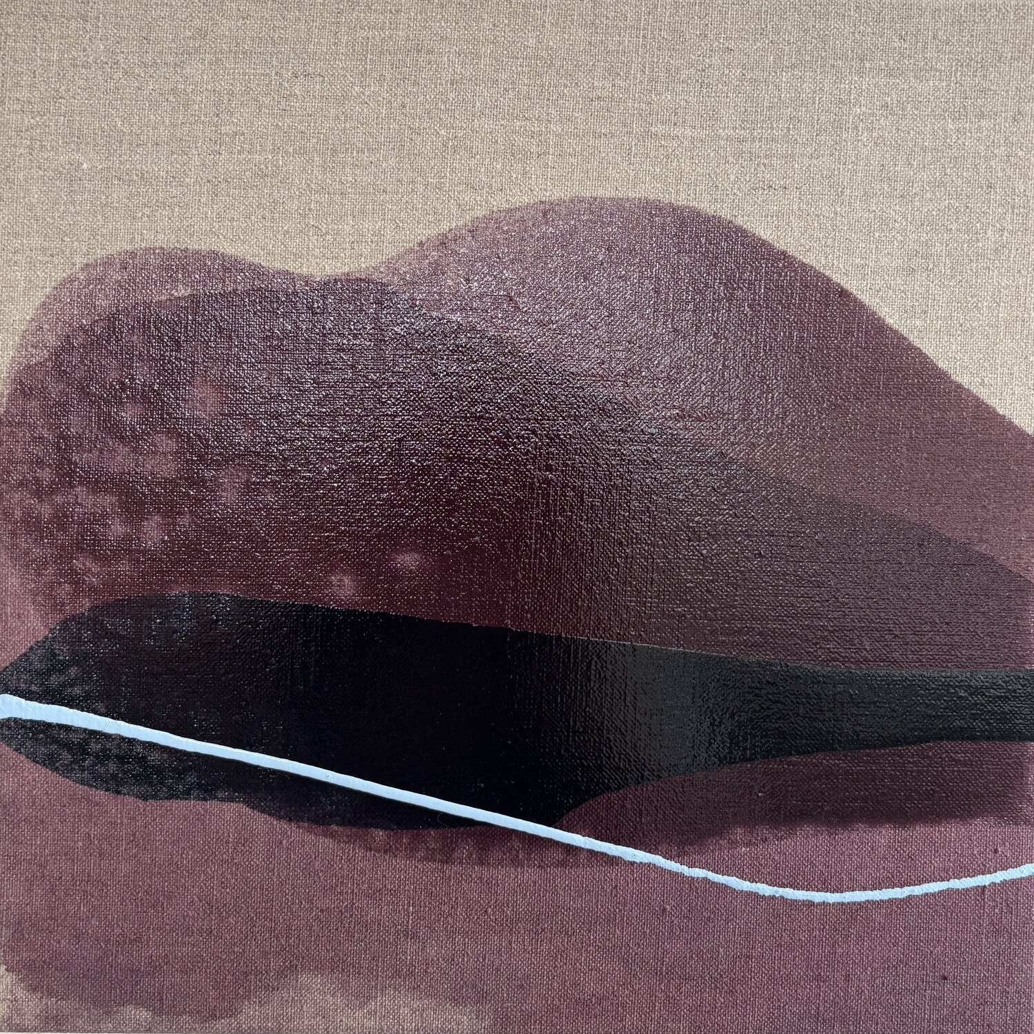 New Moon 04 Vanessa Sylvain Original painting for sale