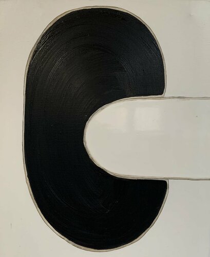 Etude Noir Miroir Nr 1 by Kardesch, Painting for Sale on Select