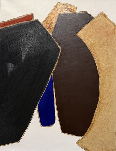 Equilibre  EF Bleu Nr2 by Kardesch, Painting for Sale on Select