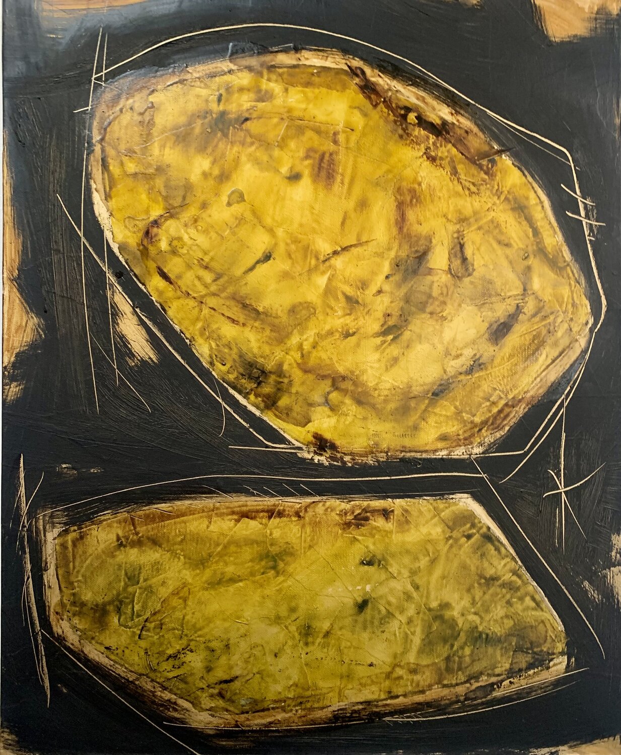 Noir Précieux  S4 Kardesch Original painting for sale
