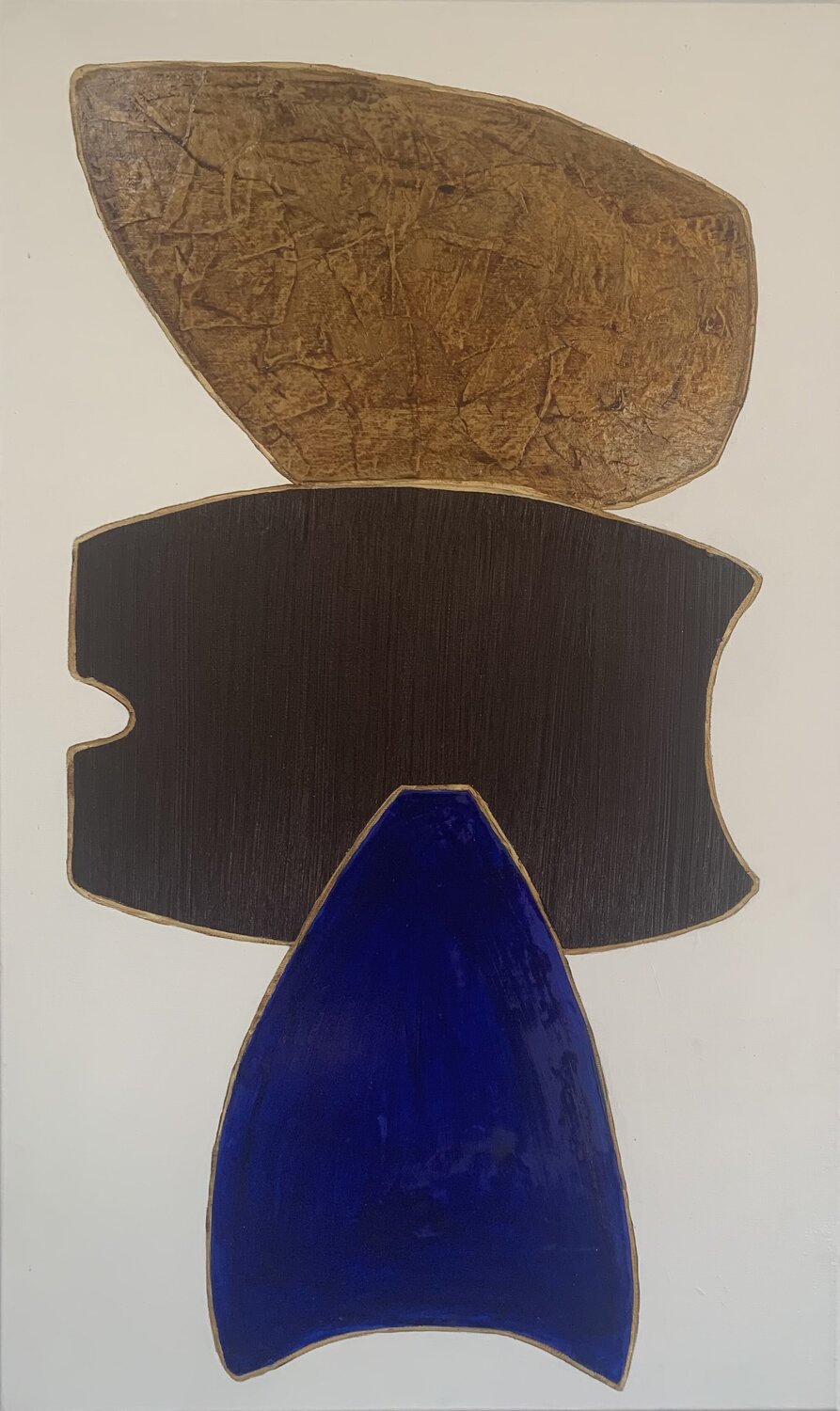 Equilibre Bleu 2532 Kardesch Original painting for sale