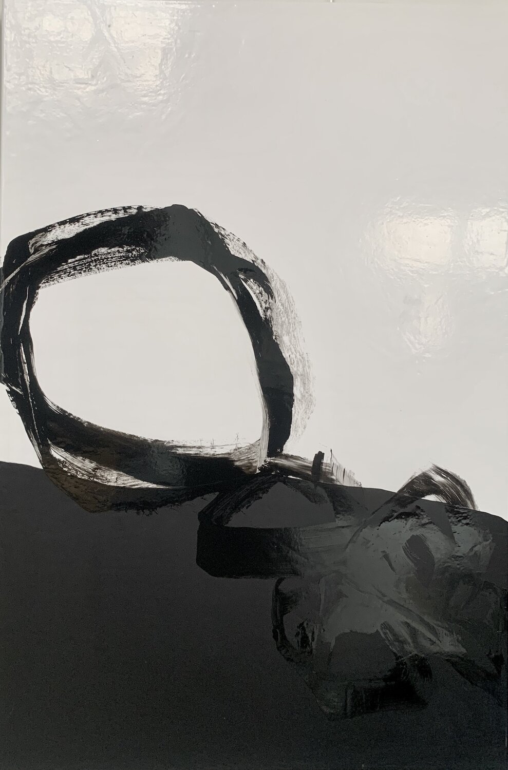 Noir et Blanc - 2403 Kardesch Original painting for sale