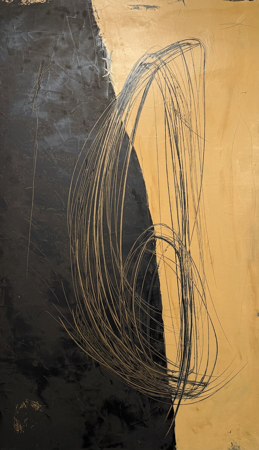 Tracés 2414 Kardesch Original painting for sale