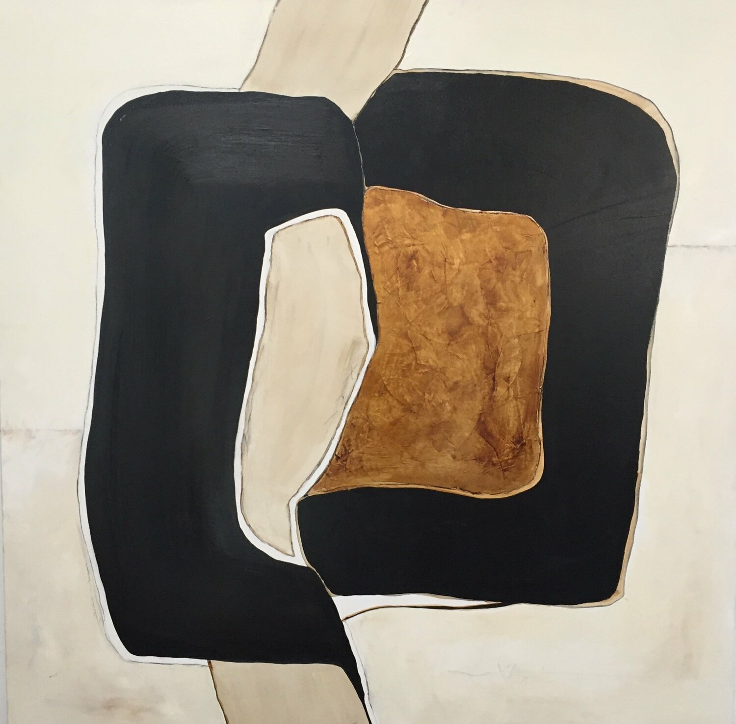 EQUILIBRE  S1Nr 2 Kardesch Original painting for sale