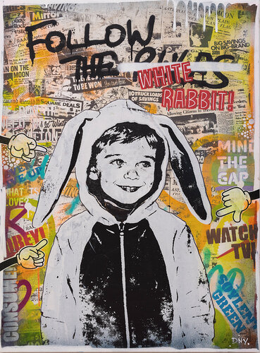 Follow The Rules / P38H2 by Danny Frede, Painting for Sale on Select