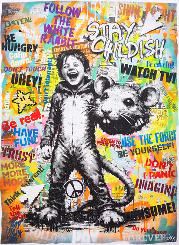 Rat Boy II / LYHXW by Danny Frede, Painting for Sale on Select