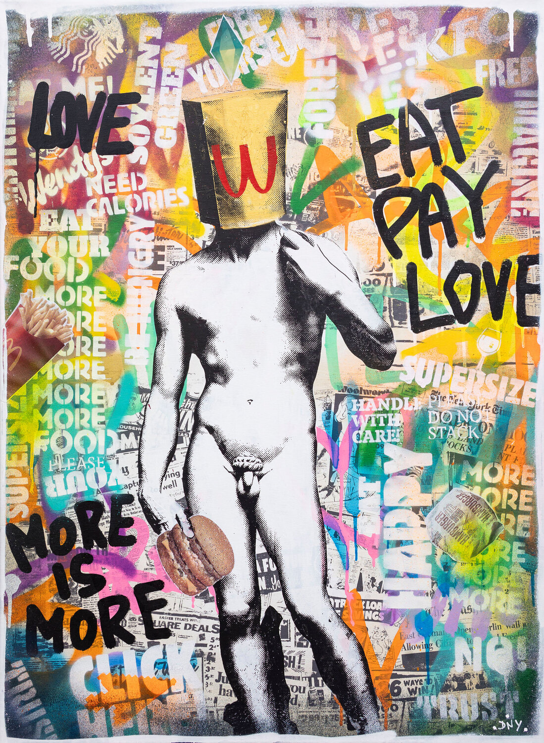 McDavid / P9FDF Danny Frede Original painting for sale