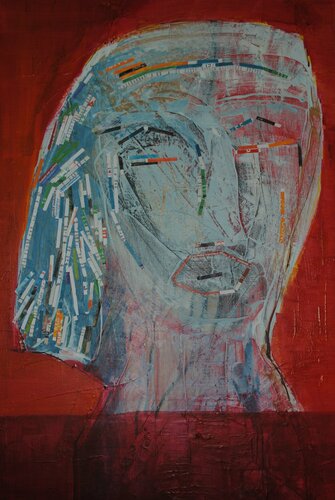 Les Indiennes by Sophie André, Painting for Sale on Select