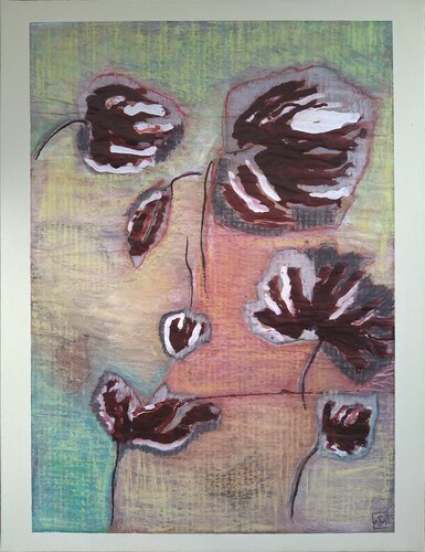 Végétal 19 by Sophie André, Painting for Sale on Select