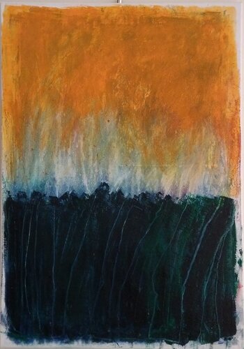 Variation d'un Paysage 7 by Sophie André, Painting for Sale on Select
