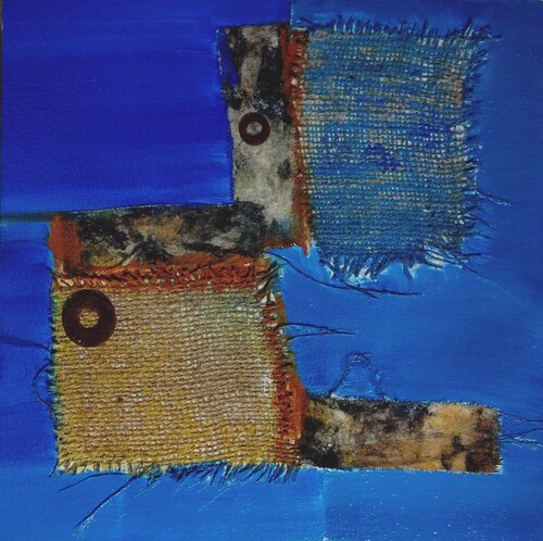 Abstract sea 1 by Sophie André, Painting for Sale on Select