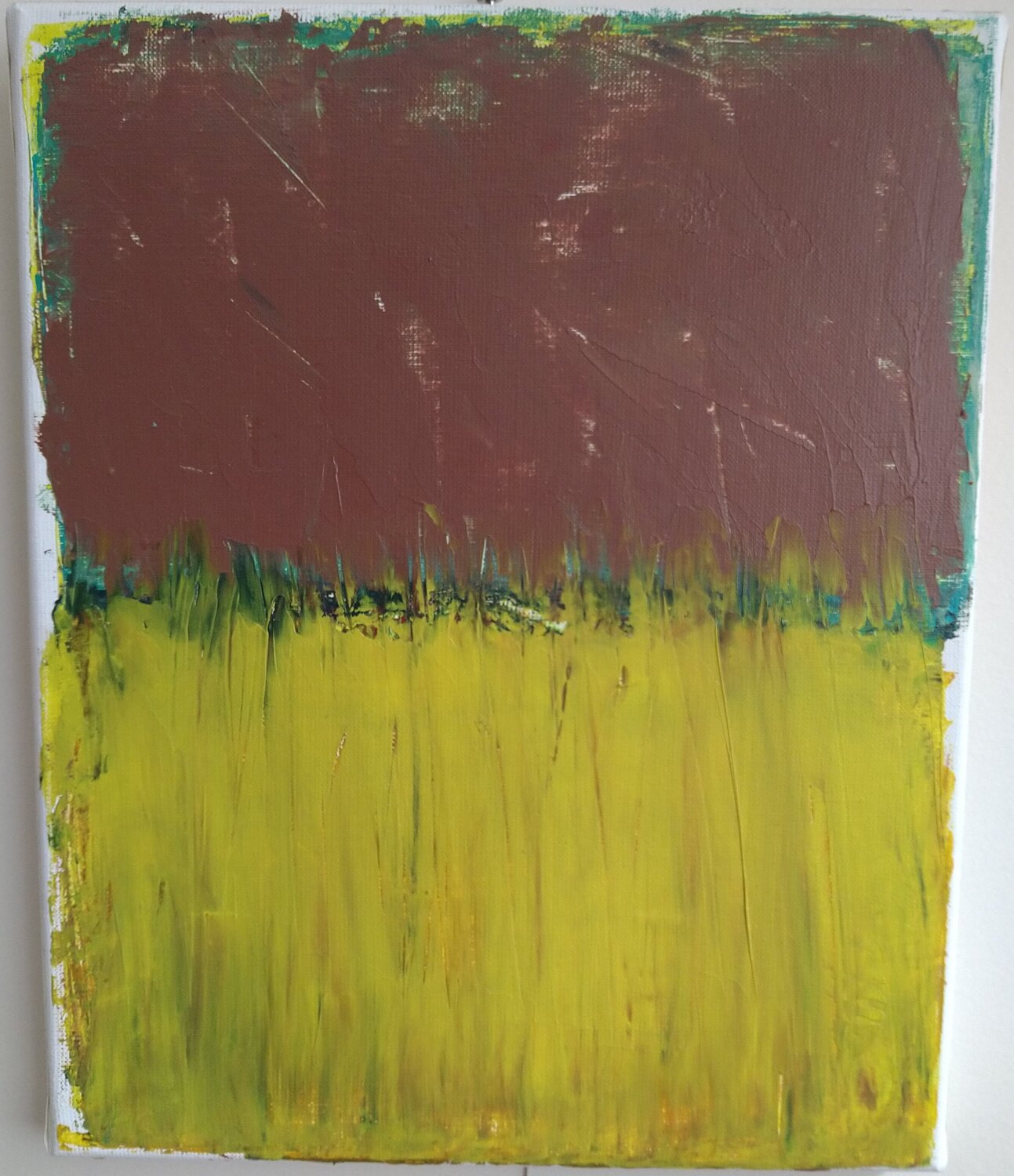 Variation d'un paysage 5 Sophie André Original painting for sale