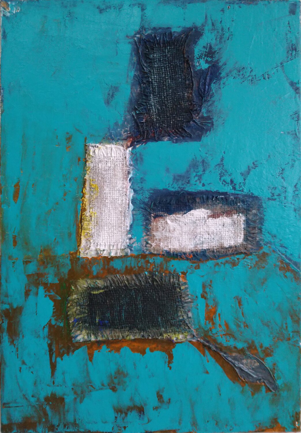 Ici ou quelque part Sophie André Original painting for sale