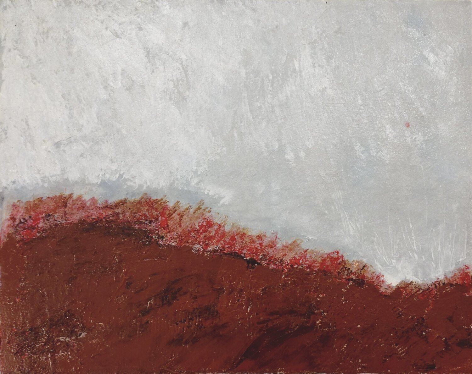 Terre de feu Sophie André Original painting for sale