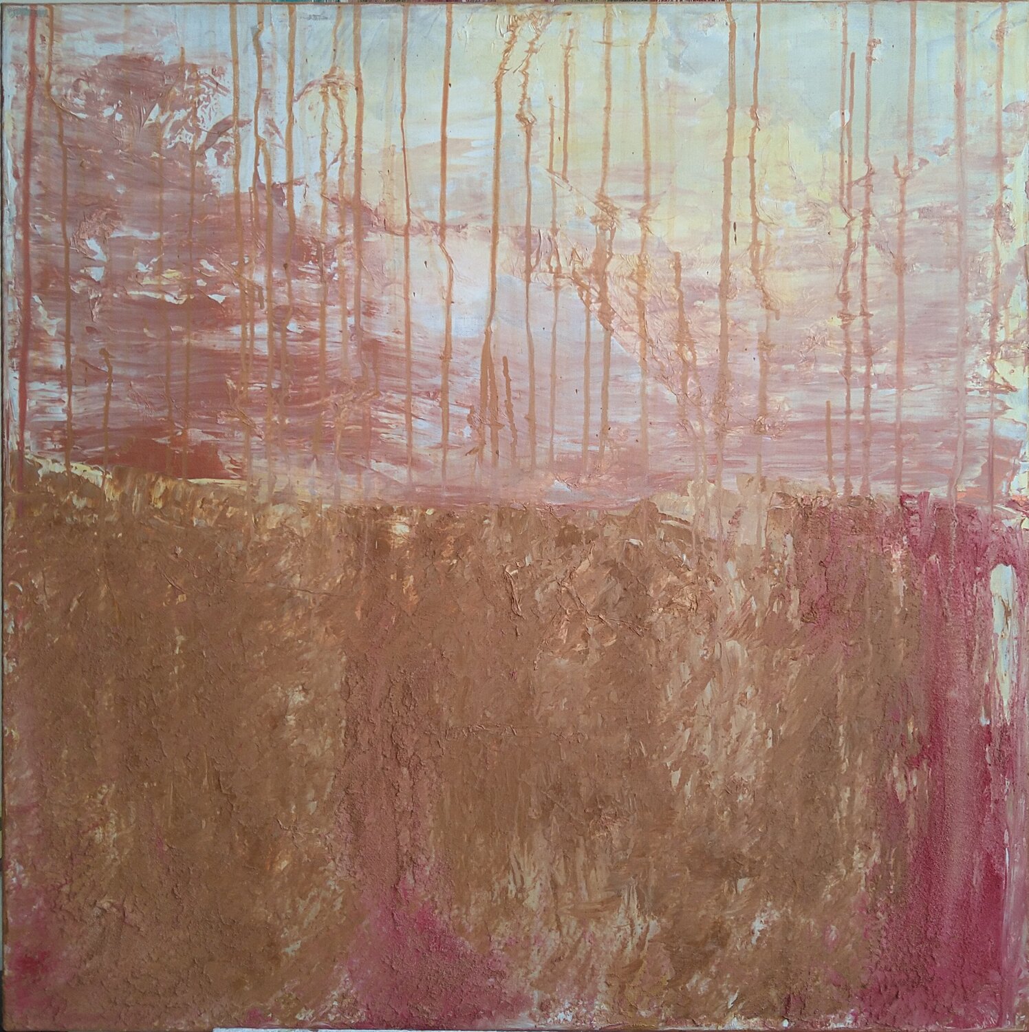 Terre Performance 1 Sophie André Original painting for sale