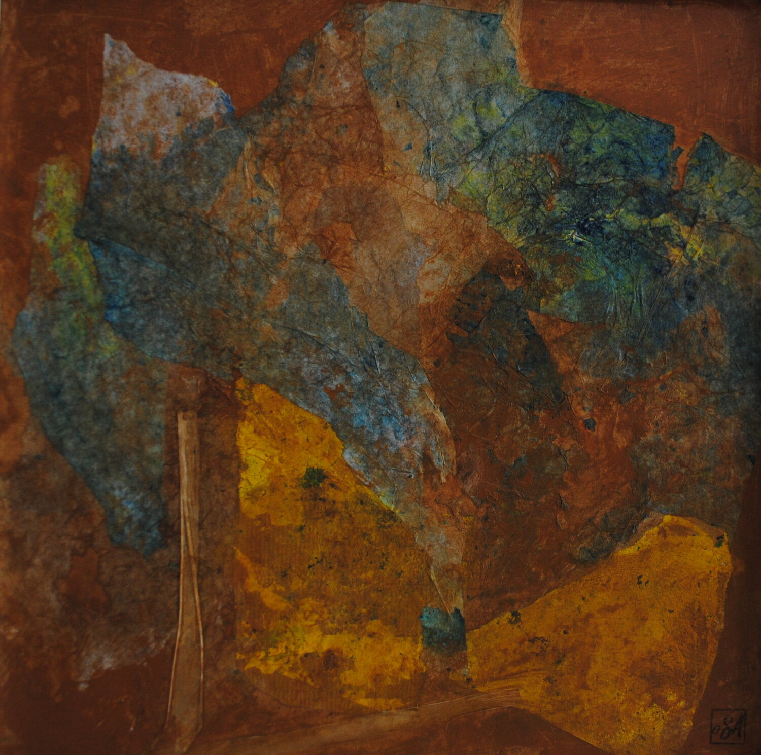Végétal 5 Sophie André Original painting for sale