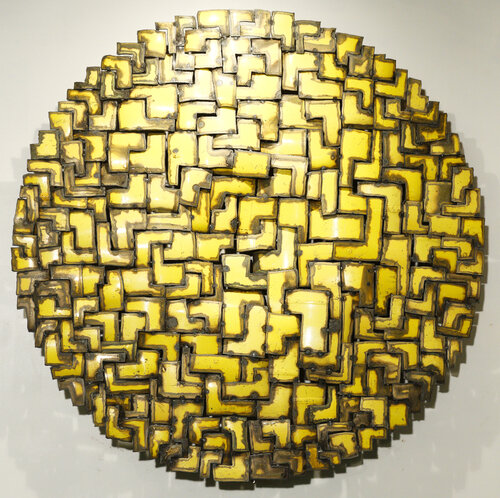 Gaz Round 03 by Michel Laurent, Painting for Sale on Select