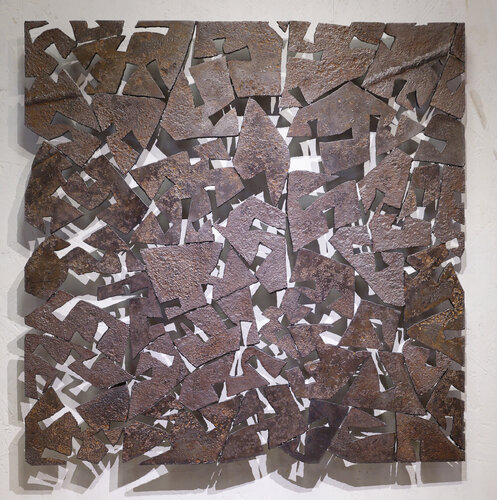 Rusty SkyCrackers 5 by Michel Laurent, Painting for Sale on Select