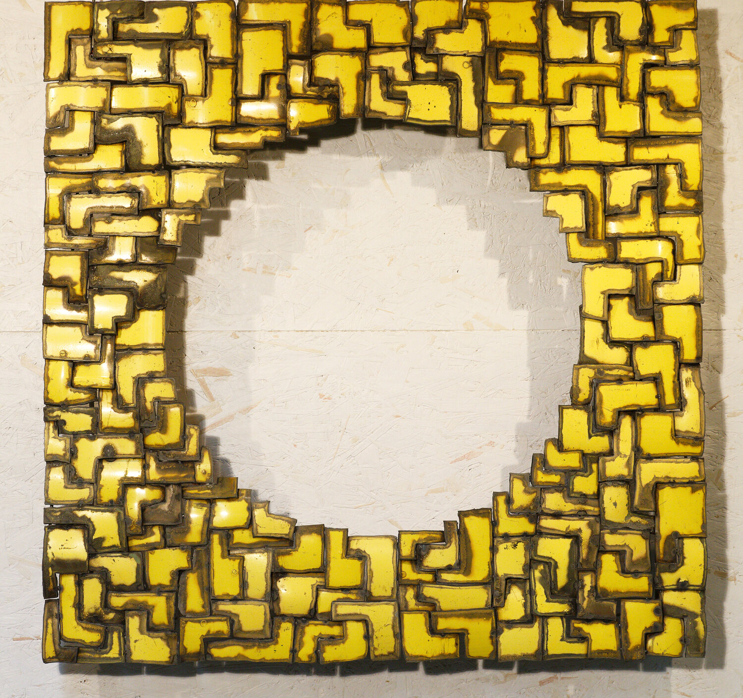 Gaz Square Round 01 Michel Laurent Original painting for sale