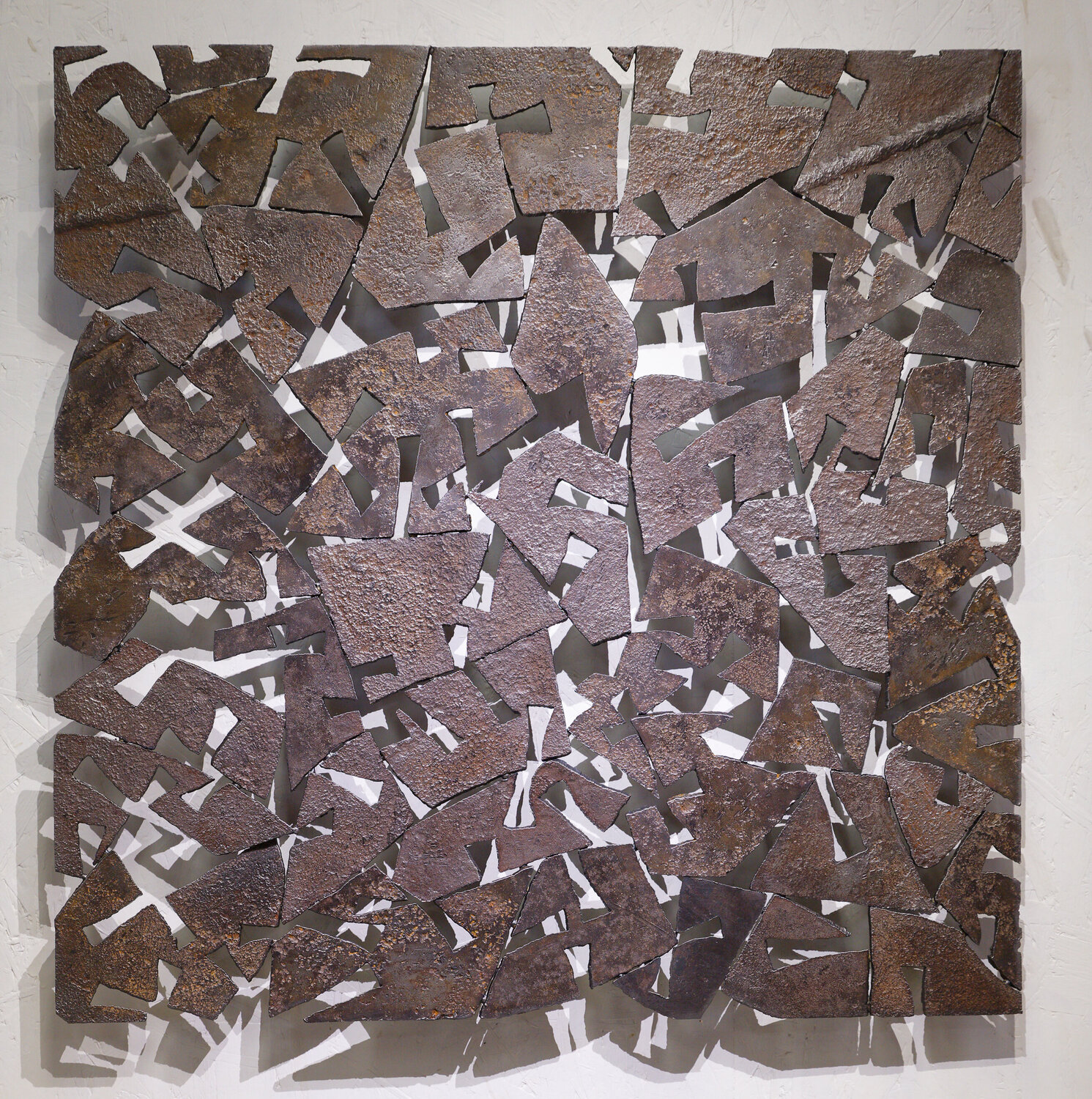 Rusty SkyCrackers 5 Michel Laurent Original painting for sale