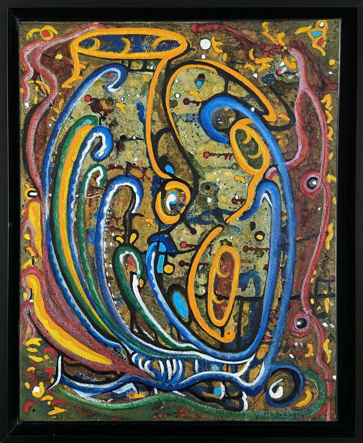 "Triphose..." Hervé Le Goaréguer Original painting for sale