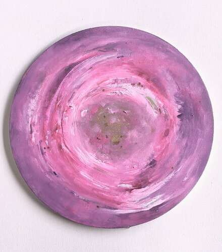 11th chakra/Transmutational chakra circular by Candace Wilson, Painting for Sale on Select