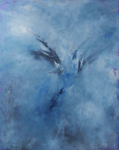 The Angel of Attentiveness by Candace Wilson, Painting for Sale on Select