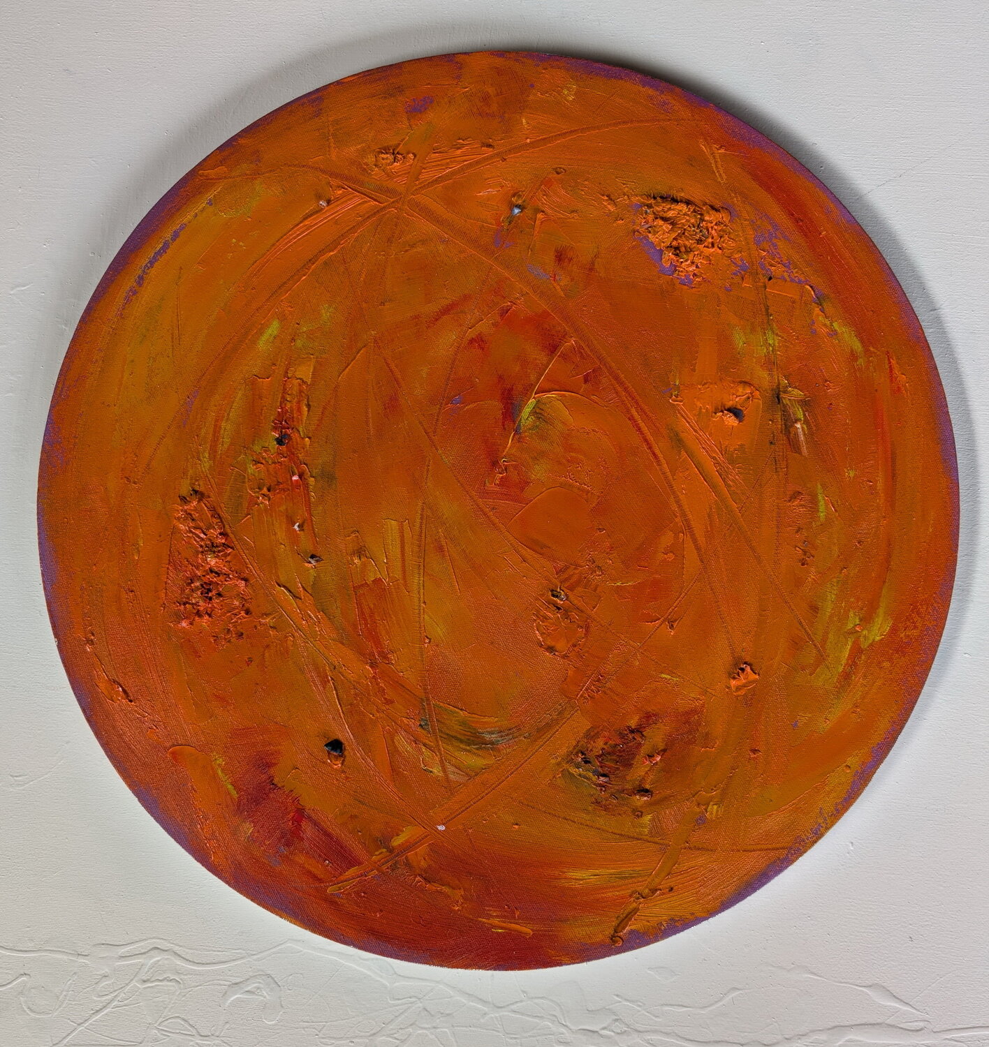 Sacral chakra (S3) Candace Wilson Original painting for sale