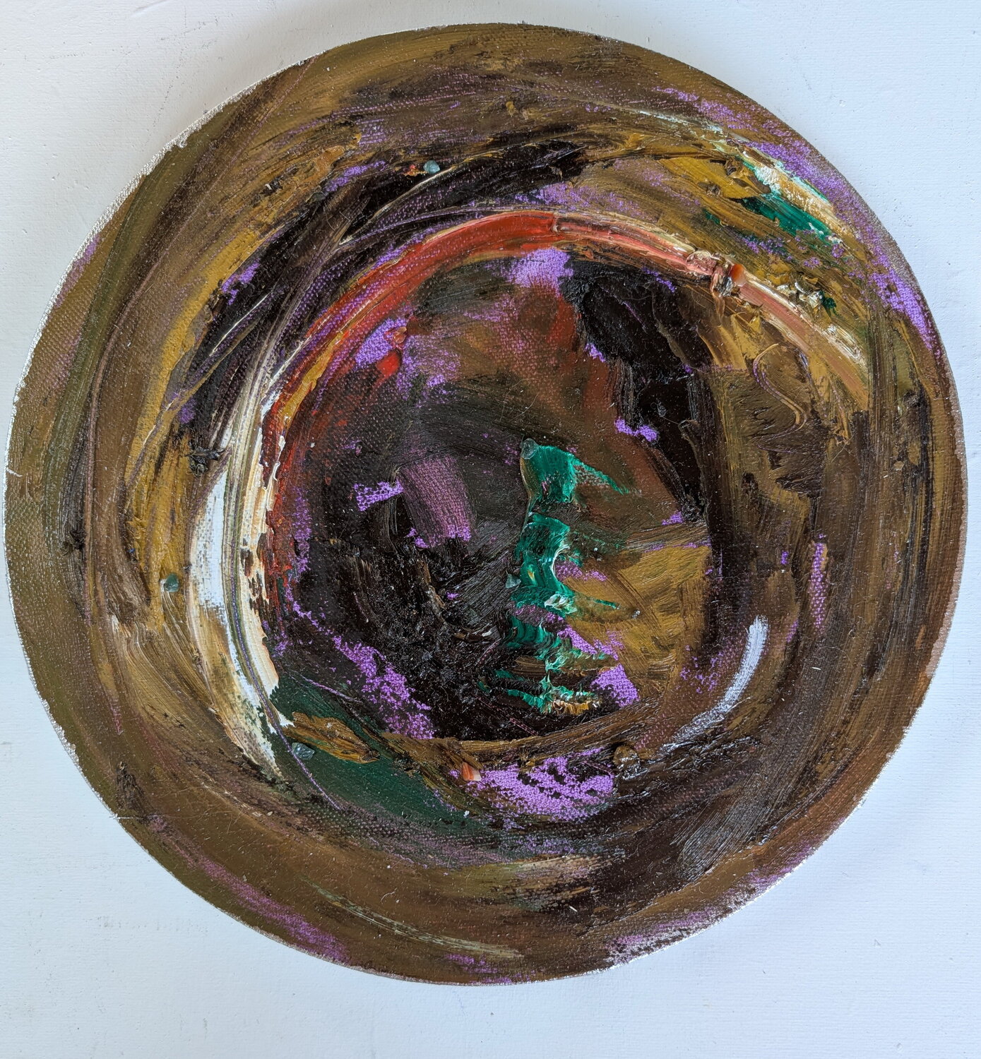 Earth Chakra/10th. grounding (S4) Candace Wilson Original painting for sale