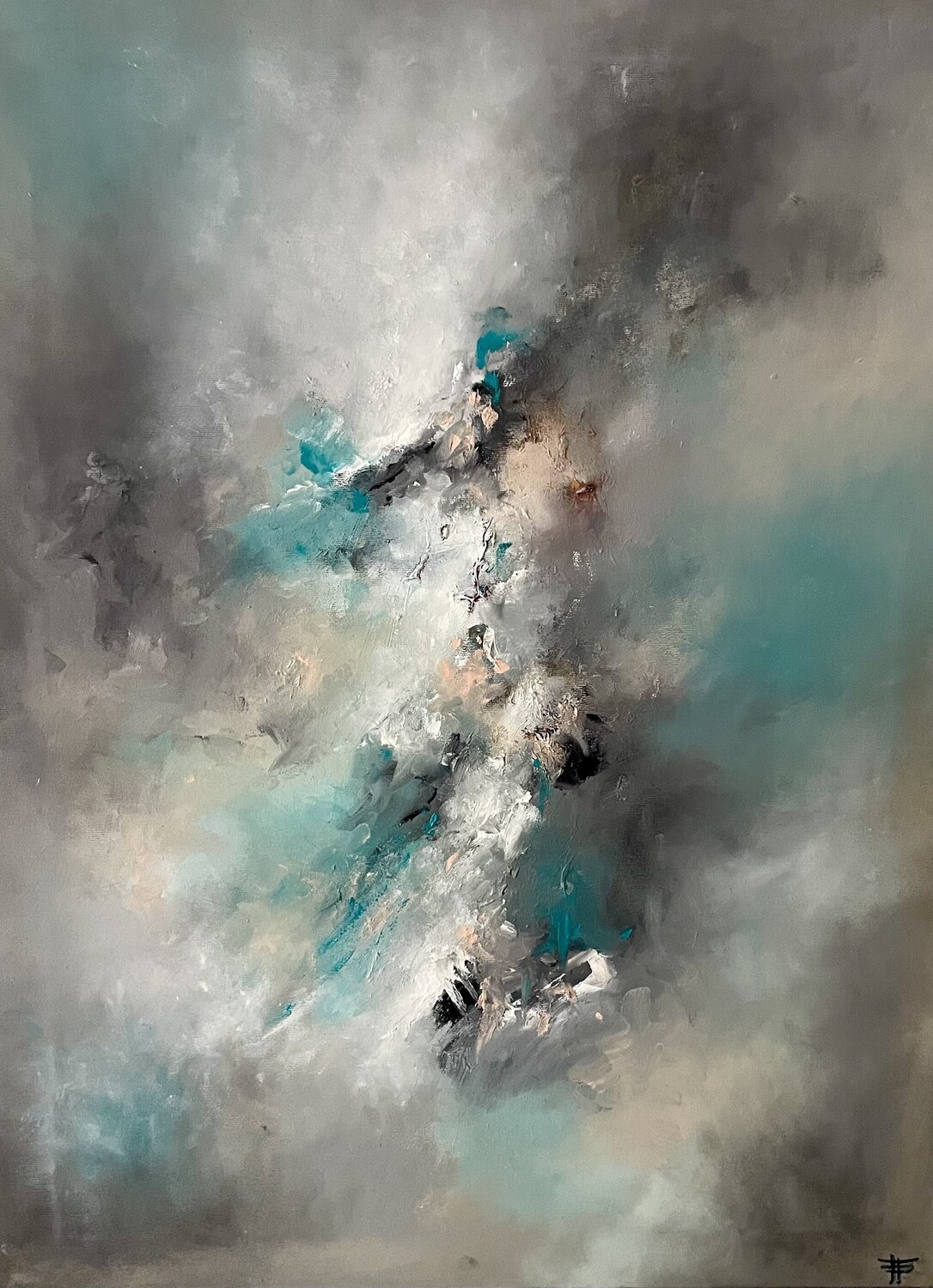 Songe d'azur Florence Penet Original painting for sale