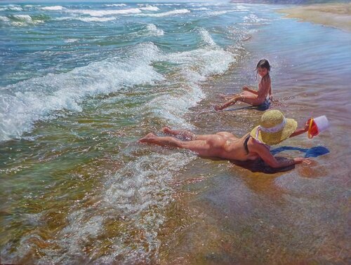 Hellensol by Pepe Linares Molina, Painting for Sale on Select