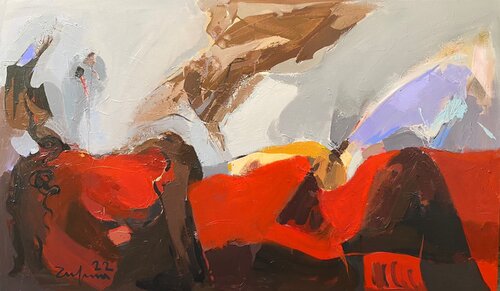 Nude by Fatmir Tufina, Painting for Sale on Select
