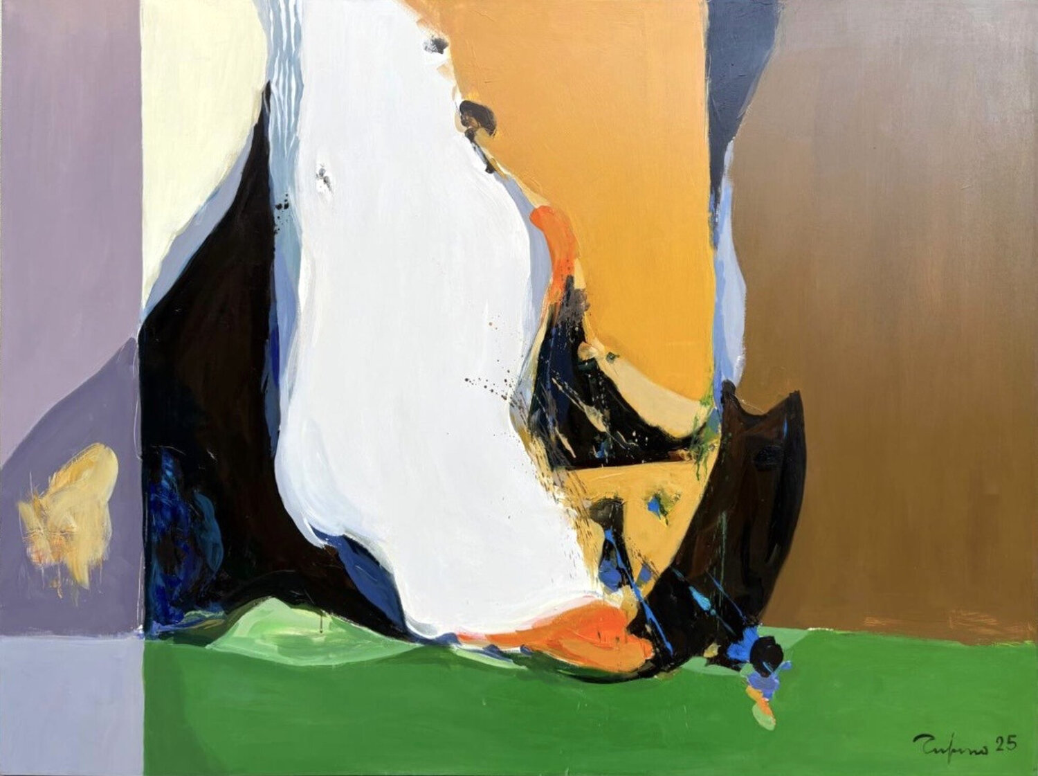 Threshold of Silence Fatmir Tufina Original painting for sale