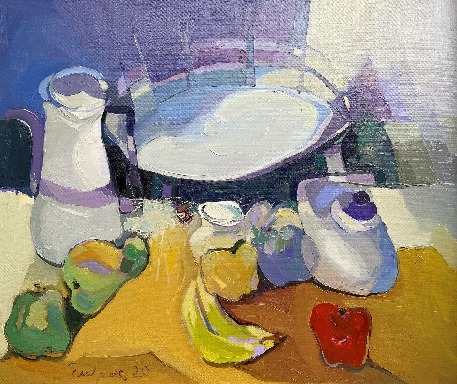 Harmony in Repose Fatmir Tufina Original painting for sale