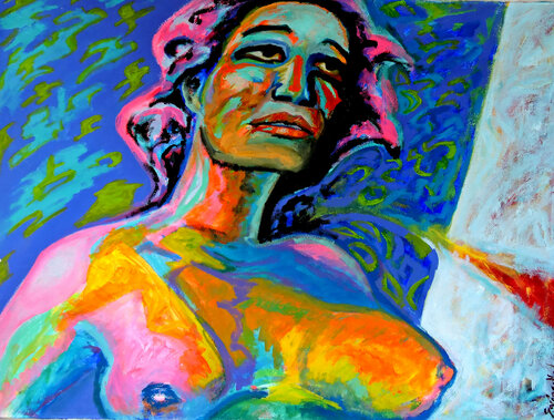 The force of life. by Raquel Sarángello, Painting for Sale on Select