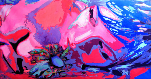 Pause. by Raquel Sarángello, Painting for Sale on Select