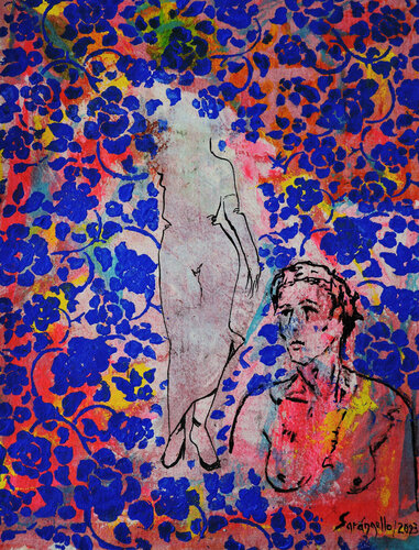 The ways of the life. von Raquel Sarángello, Malerei kaufen auf Select