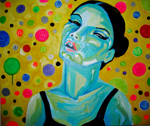 Empowered woman. by Raquel Sarángello, Painting for Sale on Select
