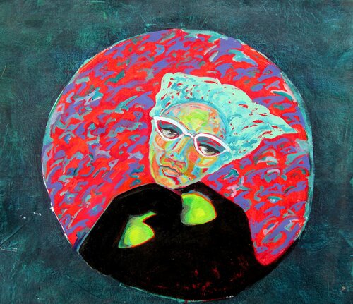 Algorithms phone by Raquel Sarángello, Painting for Sale on Select