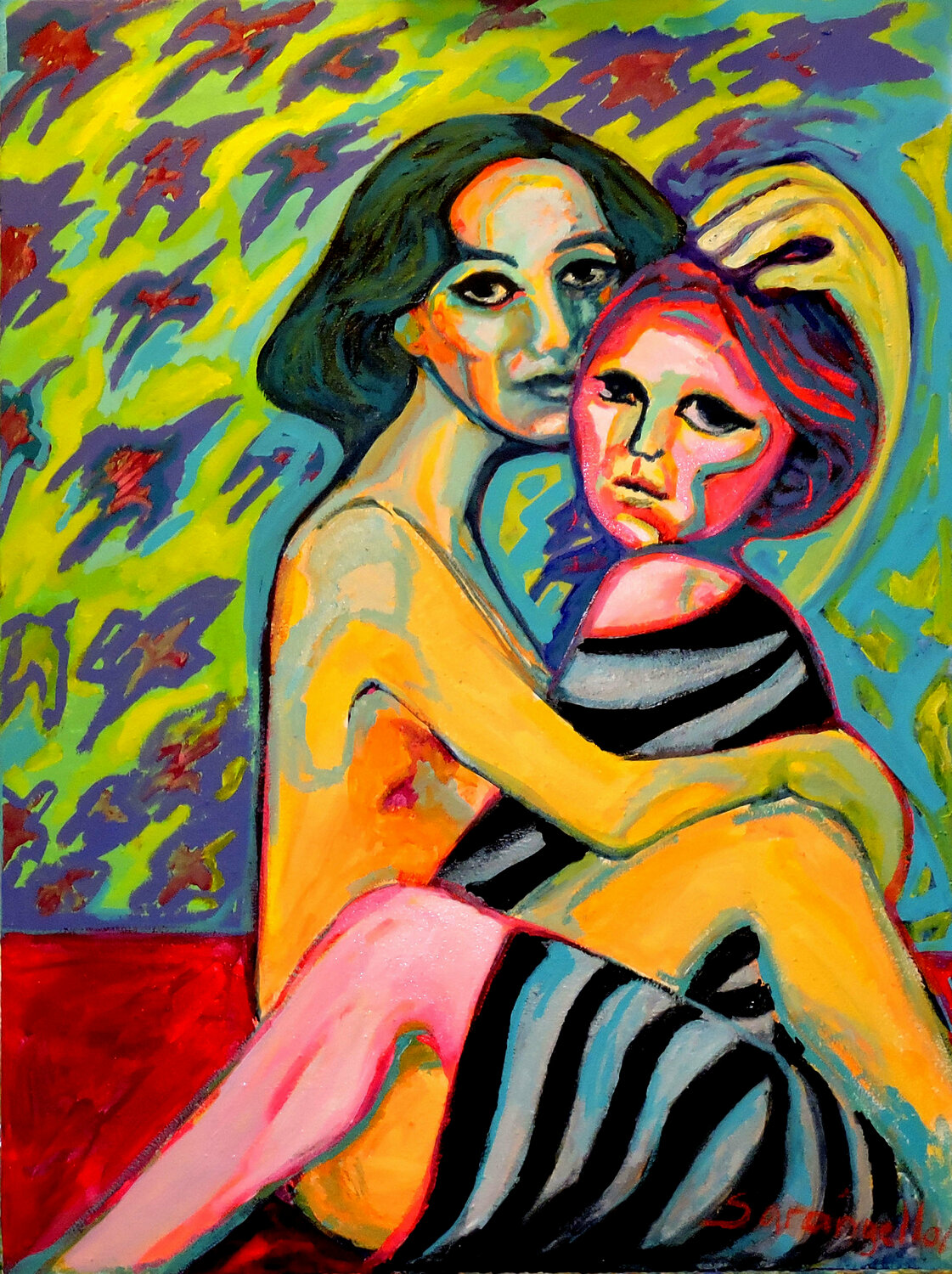 Empathy love hope Raquel Sarángello Originalgemälde zu verkaufen