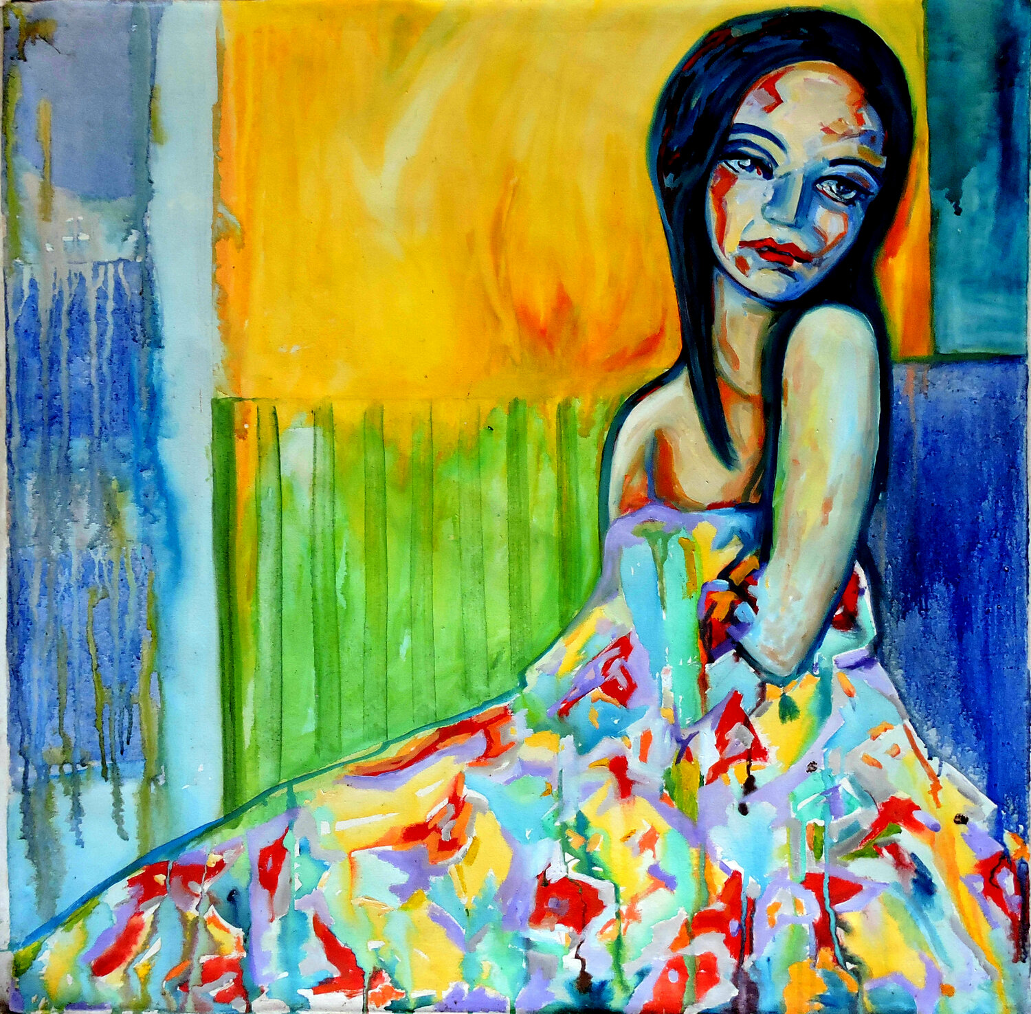 Nostalgie Raquel Sarángello Original painting for sale